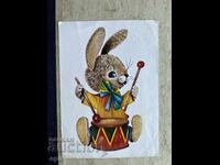 Чиста Стара Картичка - СССР  - Зайчик