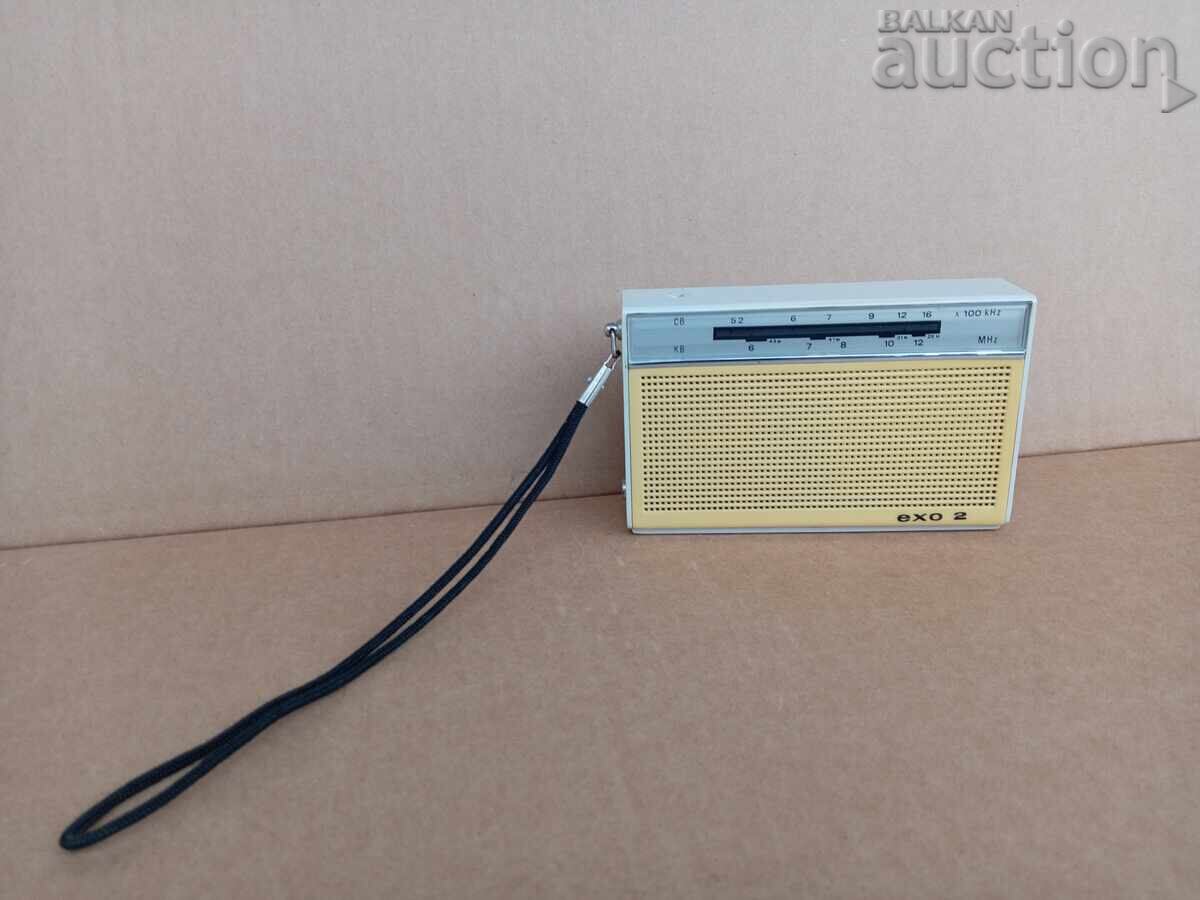 Παλιό αυθεντικό κουτί για ραδιόφωνο δέκτη ΕΧΟ 2