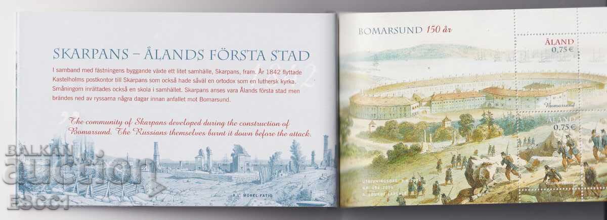 Καθαρό μπλοκ σε καρτελάκι Μάχη του Bomarsund 2004 από τα νησιά Ώλαντ με τιμή 25.00 BGN | € 12.78