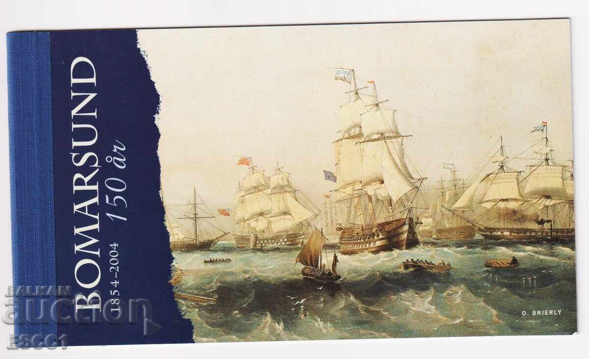 Δημοπρασία Καθαρό μπλοκ σε καρτελάκι Μάχη του Bomarsund 2004 από τα νησιά Ώλαντ