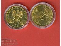 POLONIA POLAND 2 Złoti ANIMAL ZUBR emisiune 2013 NOU UNC