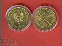 POLAND 2 Zloty SPORT SKIOR issue 2014 UNC