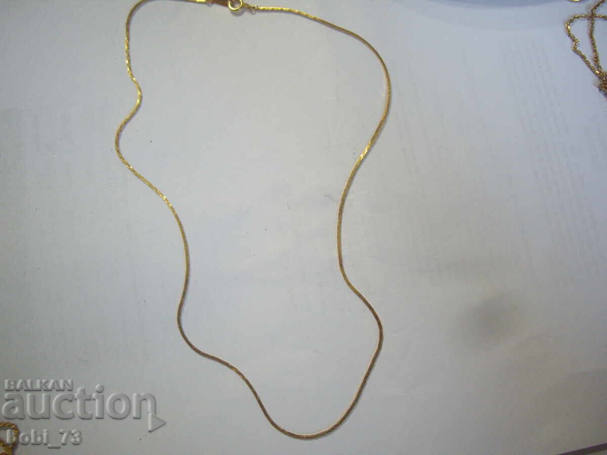 Lănțișor placat cu aur Lănțișor placat cu aur