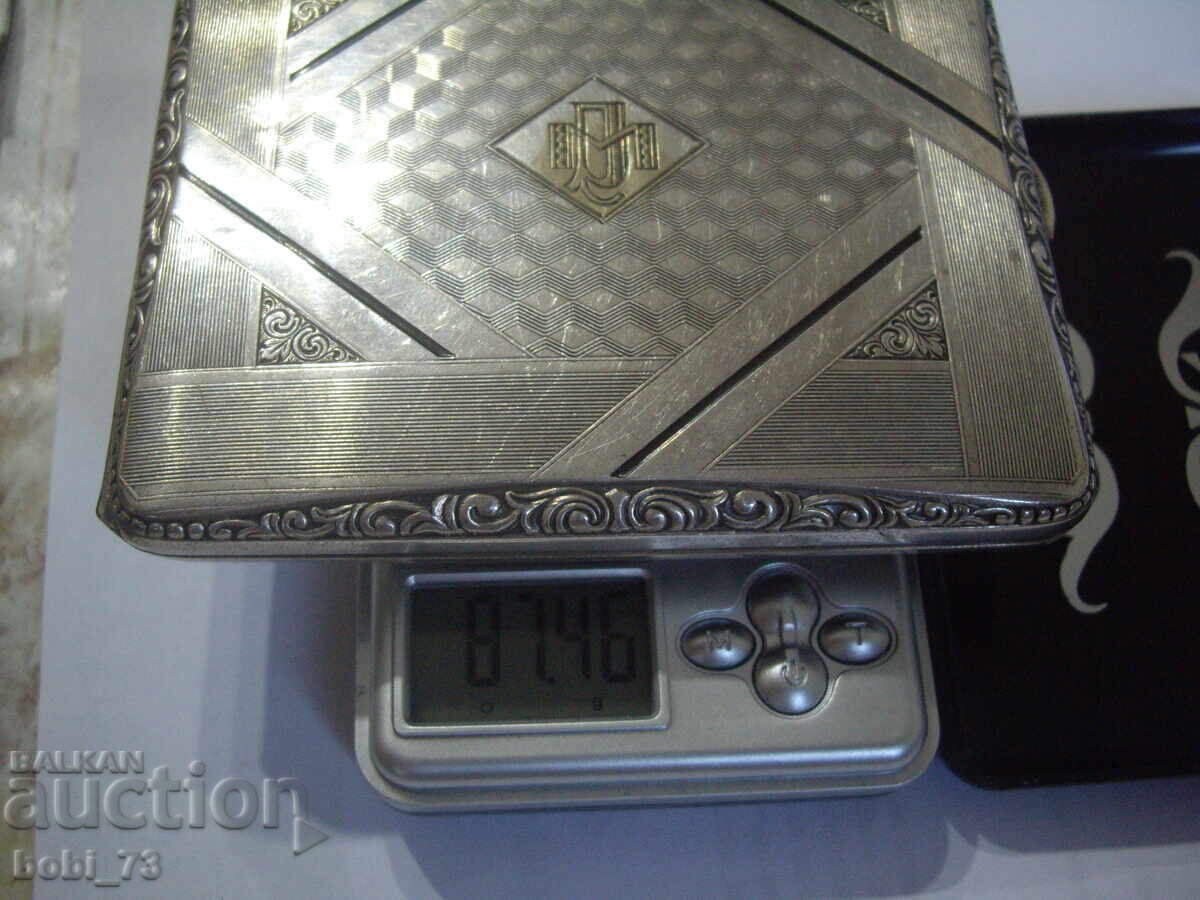 Old silver snuffbox - 5 Old silver snuffbox - 5