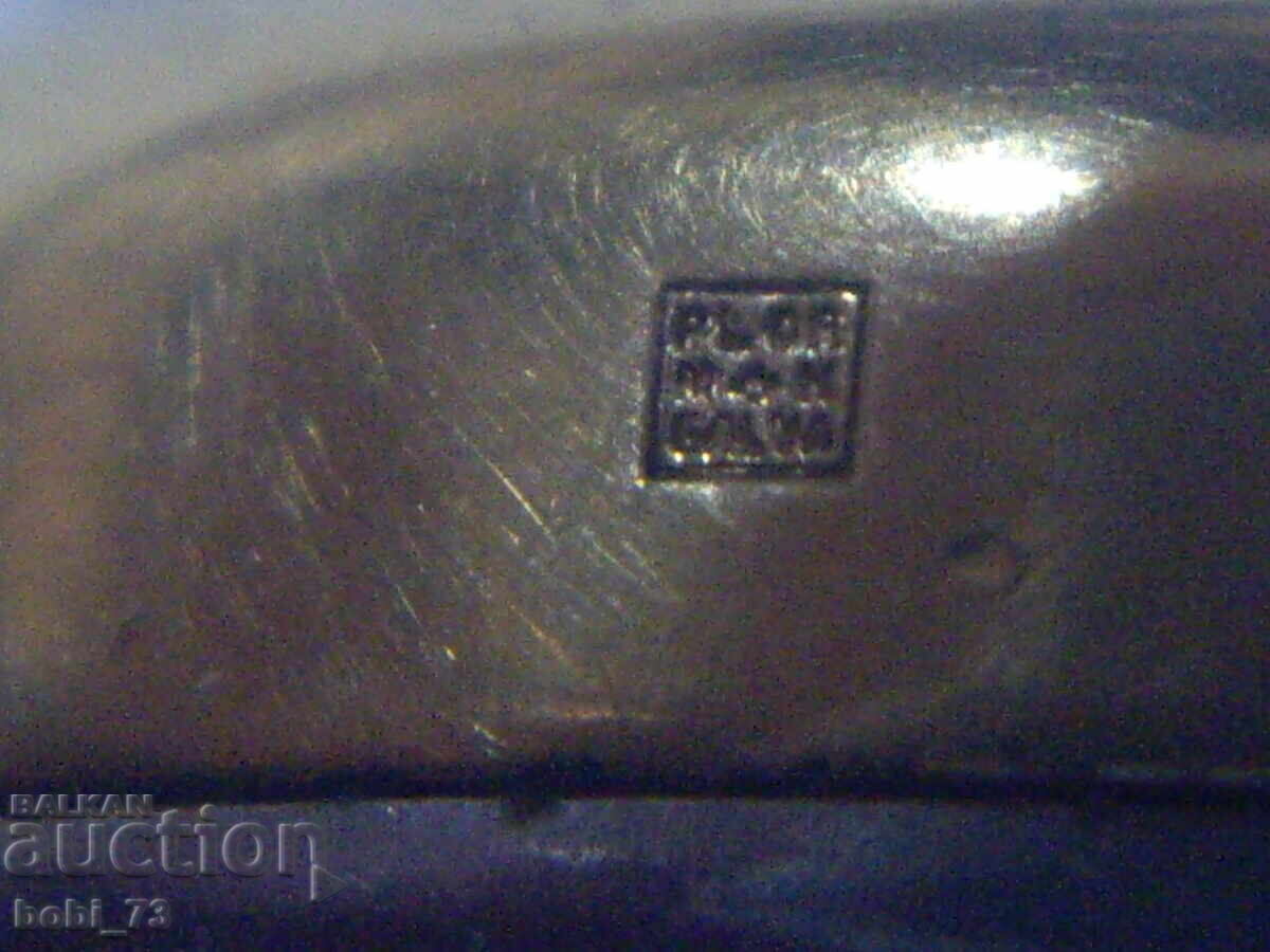 Стар позлатен дамски часовник,налични маркировки. - 5