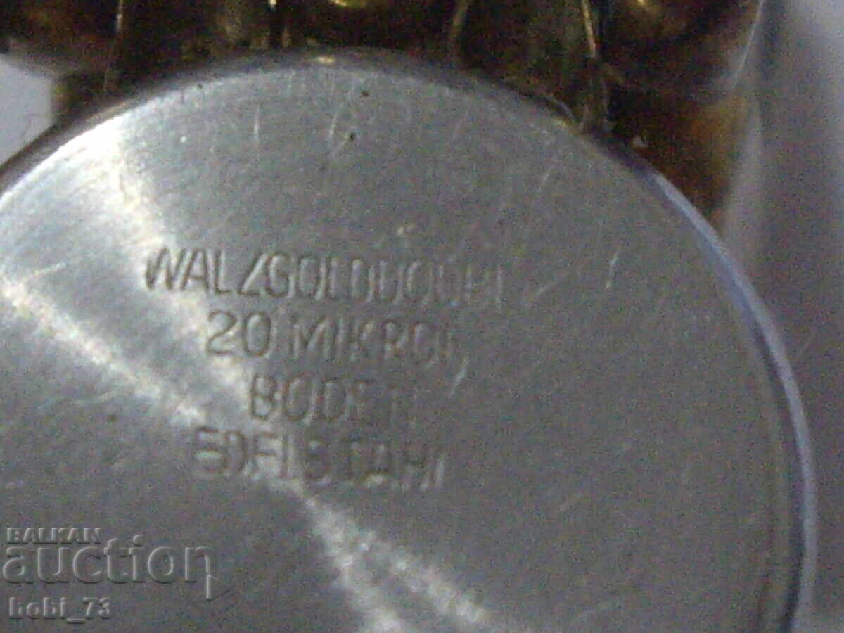 Auction Old gold-plated ladies' watch, markings present Auction Old gold-plated ladies' watch, markings present