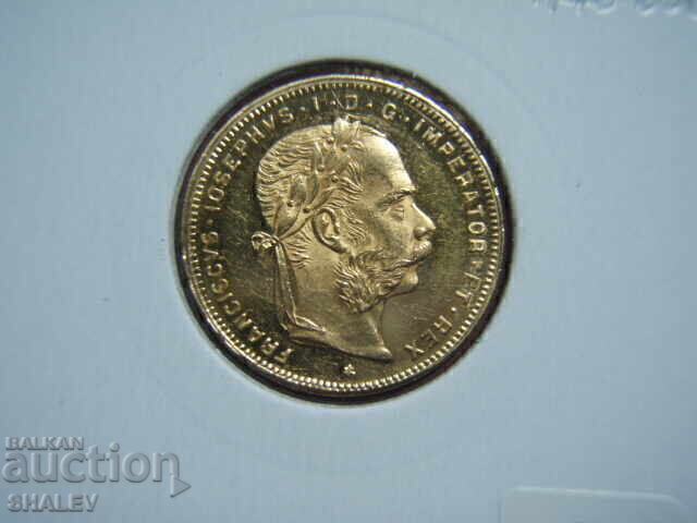 20 Φράγκα / 8 Φλορίνια 1886 Αυστρία (Αυστρία) - AU/Unc (χρυσός) - 6