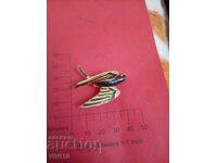 Αντίκα καρφίτσα σμάλτου