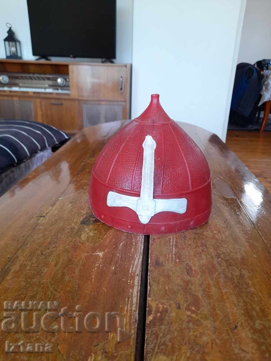 Стара детска играчка Шлем Стара детска играчка Шлем