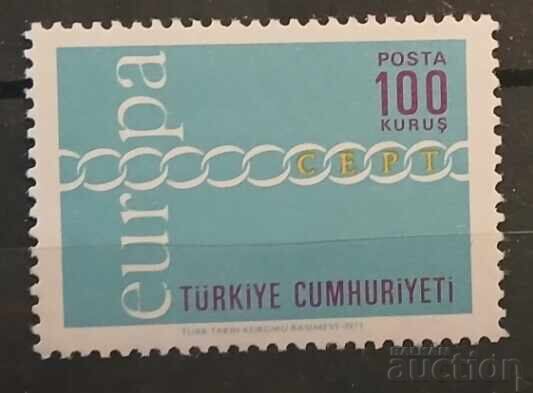 Turkey 1971 Europe CEPT MNH Turkey 1971 Europe CEPT MNH
