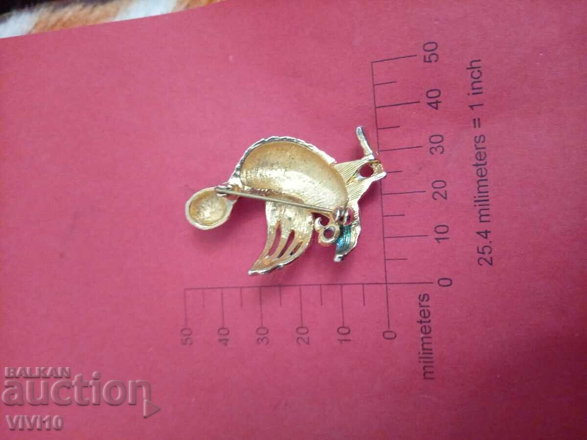 Αντίκα καρφίτσα σμάλτου με τιμή € 15.34 | 30.00 BGN