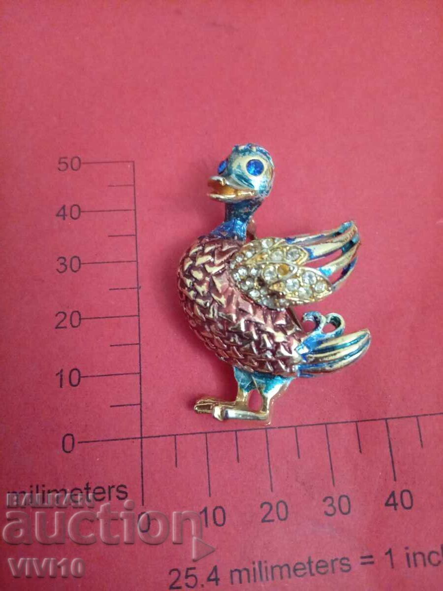 Αντίκα καρφίτσα σμάλτου