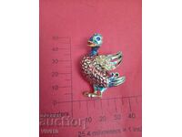 Αντίκα καρφίτσα σμάλτου