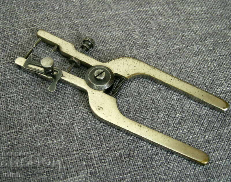 Old watchmaker's pliers tool Old watchmaker's pliers tool