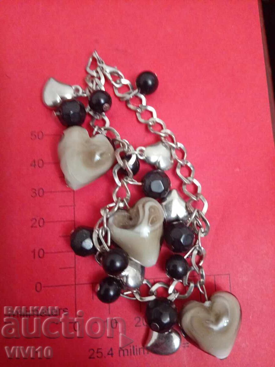 Antique bracelet, natural stones