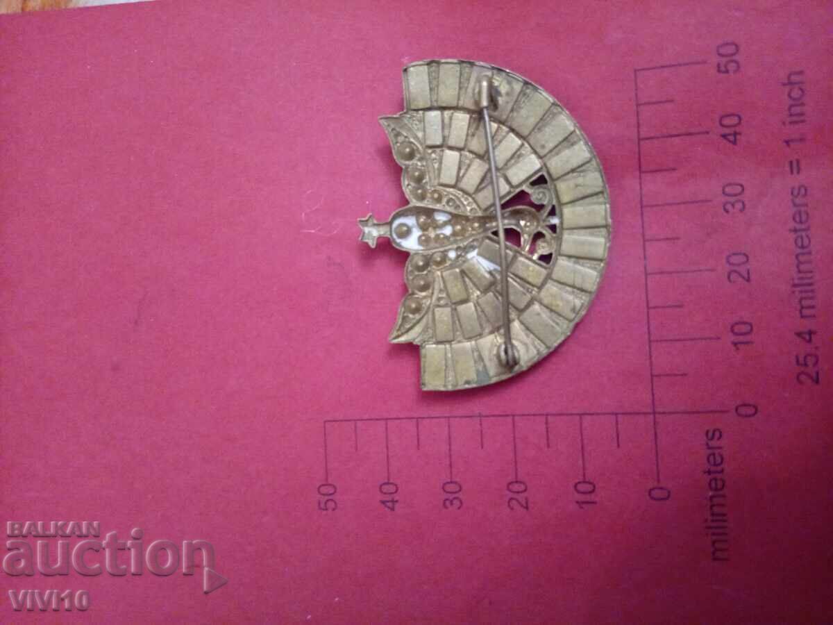 Αντίκα καρφίτσα με πέτρες με τιμή 30.00 BGN | € 15.34