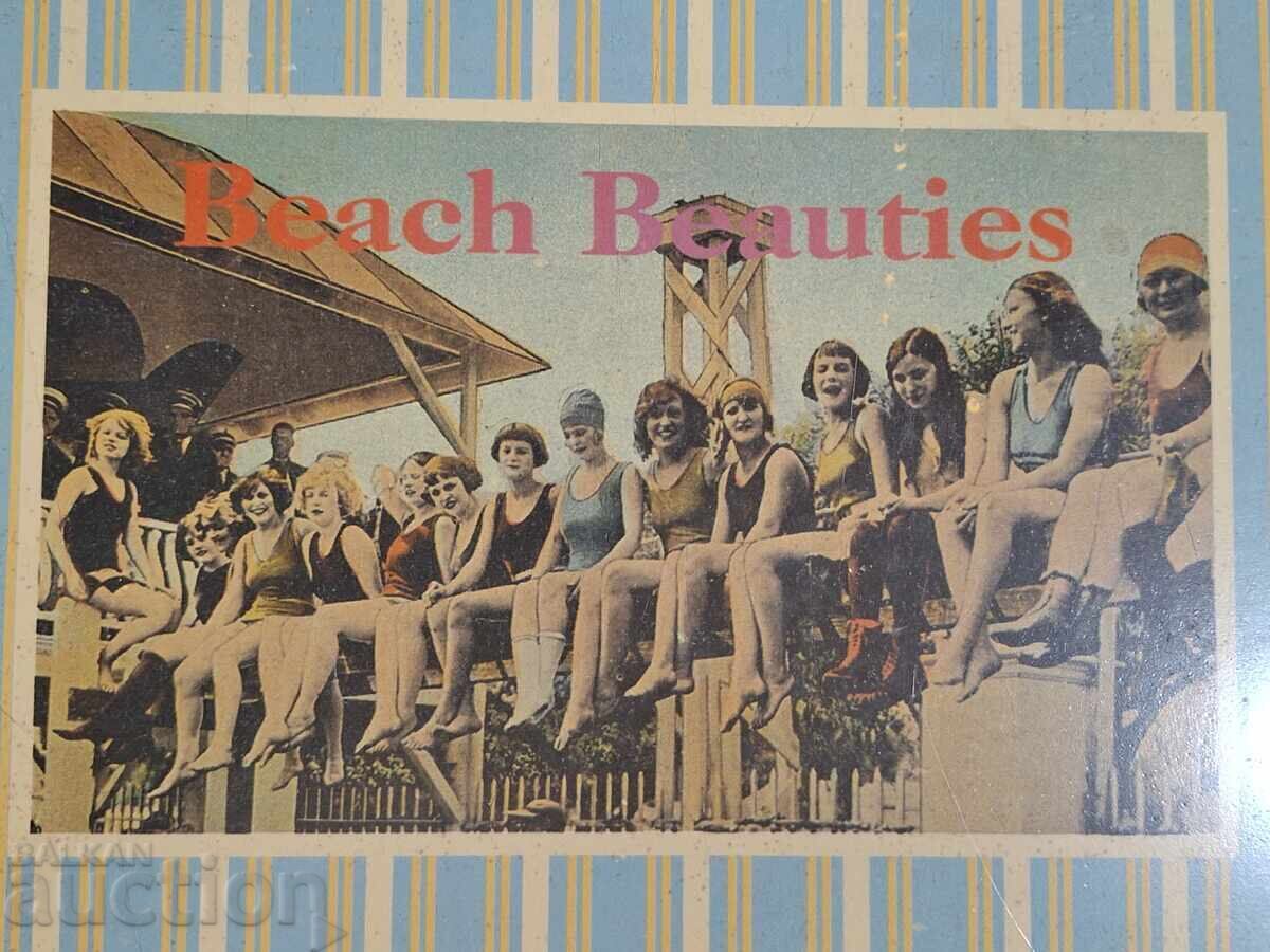 Αντίκα μεταλλική πινακίδα -- Beach Beauties με τιμή 25.00 BGN | € 12.78 Αντίκα μεταλλική πινακίδα -- Beach Beauties με τιμή 25.00 BGN | € 12.78