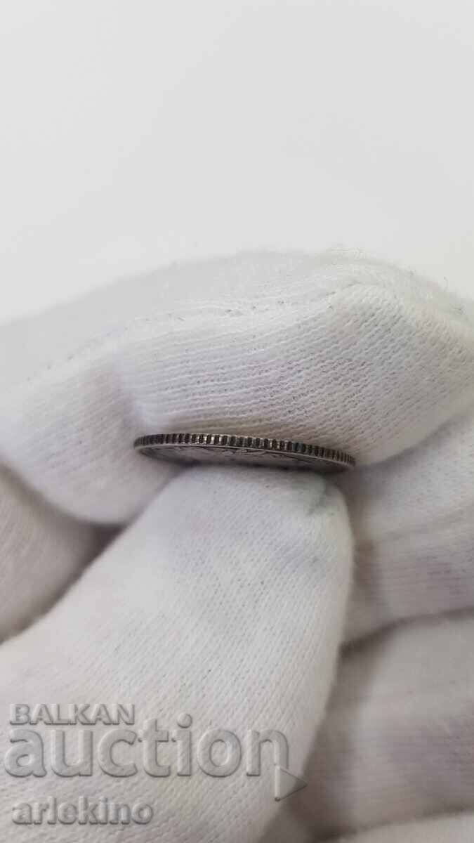 Παράδοση Srebŭrια σπάνιο νόμισμα 6 πένες 1818 Ηνωμένο Βασίλειο George III