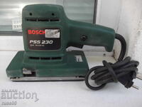 Vibrating sander "BOSCH - PSS 230" working