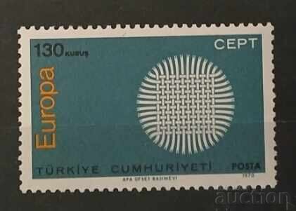 Turkey 1970 Europe CEPT MNH