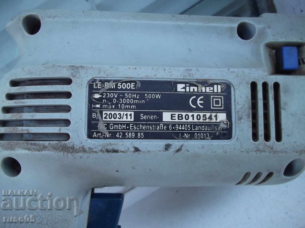 Auction  Working "Einhell - LE-BM 500E" Drill