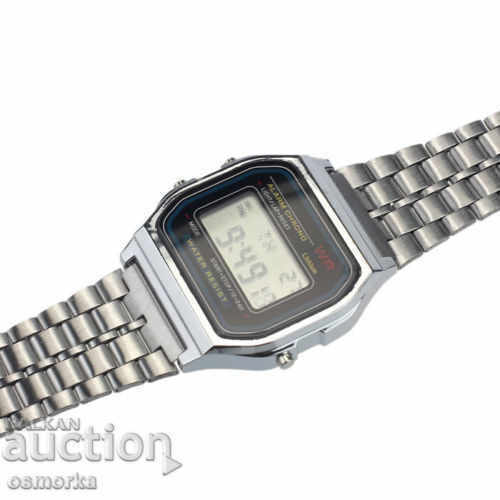 New electronic watch with classic retro classic shape with price 12.00 BGN | € 6.14