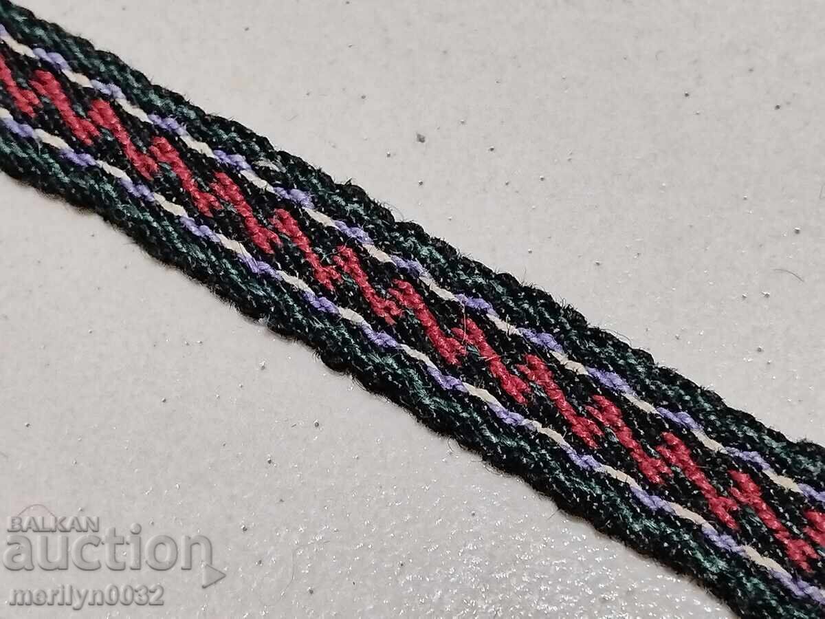 Delivery of Old hand-woven belt 2.65 meters sash belt folk costume Delivery of Old hand-woven belt 2.65 meters sash belt folk costume