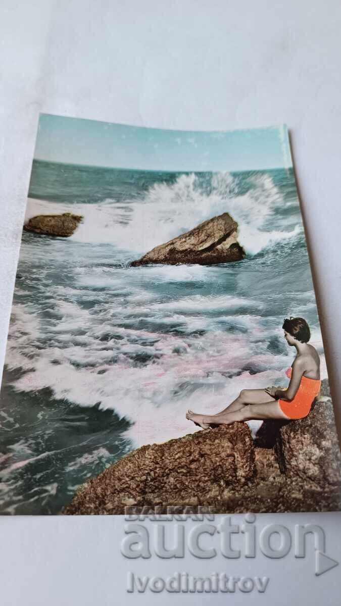 Καρτ ποστάλ Varna Black Sea 1960