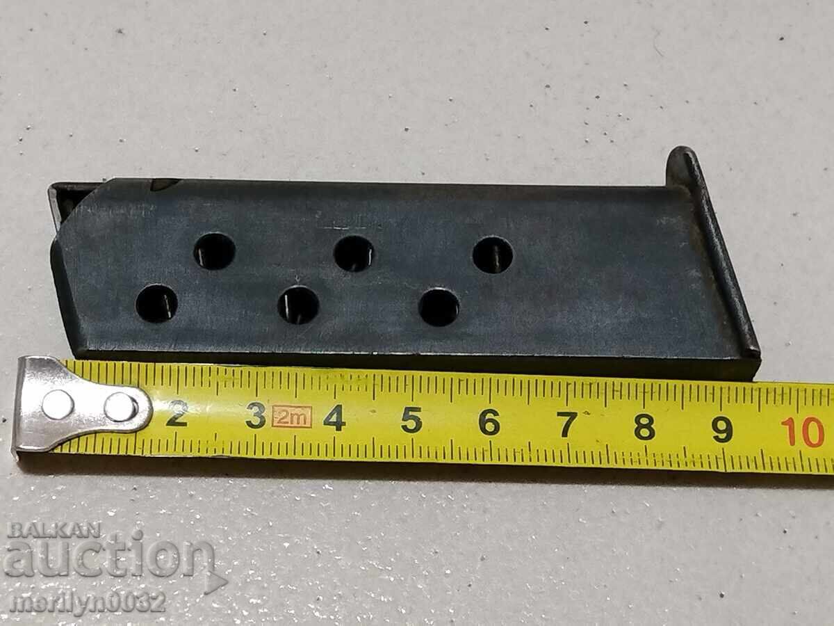 Δημοπρασία Τμήμα γεμιστήρα για πιστόλι 7.65 χιλ. Walther PPK Wehrmacht WW2 Δημοπρασία Τμήμα γεμιστήρα για πιστόλι 7.65 χιλ. Walther PPK Wehrmacht WW2