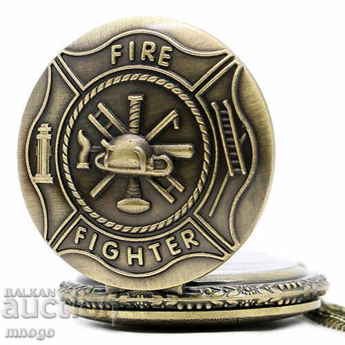 Auction Pocket watch firefighter firefighter rescuer Auction Pocket watch firefighter firefighter rescuer