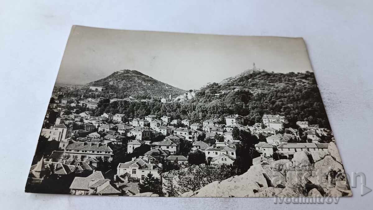 Пощенска картичка Пловдив Общ изглед 1960
