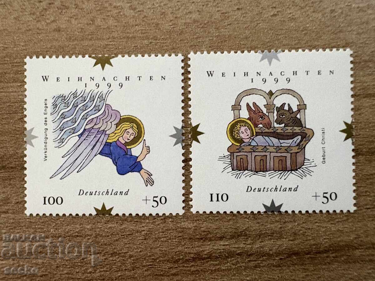 Germania - Mărci de Crăciun (1999) MNH Germania - Mărci de Crăciun (1999) MNH