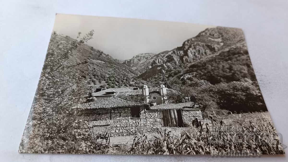 Postcard Sopot Monastery St. Spas 1973