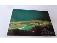 Ευχετήρια κάρτα Αλμπένα Νυχτερινή θέα 1979