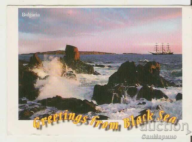 Card Bulgaria Bulgarian Black Sea View 34* Card Bulgaria Bulgarian Black Sea View 34*