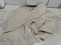 Стар ръчно тъкан плат лен 165/130 метра