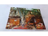 Postcard Nessebar Restaurant Lozarska Kashta 1980