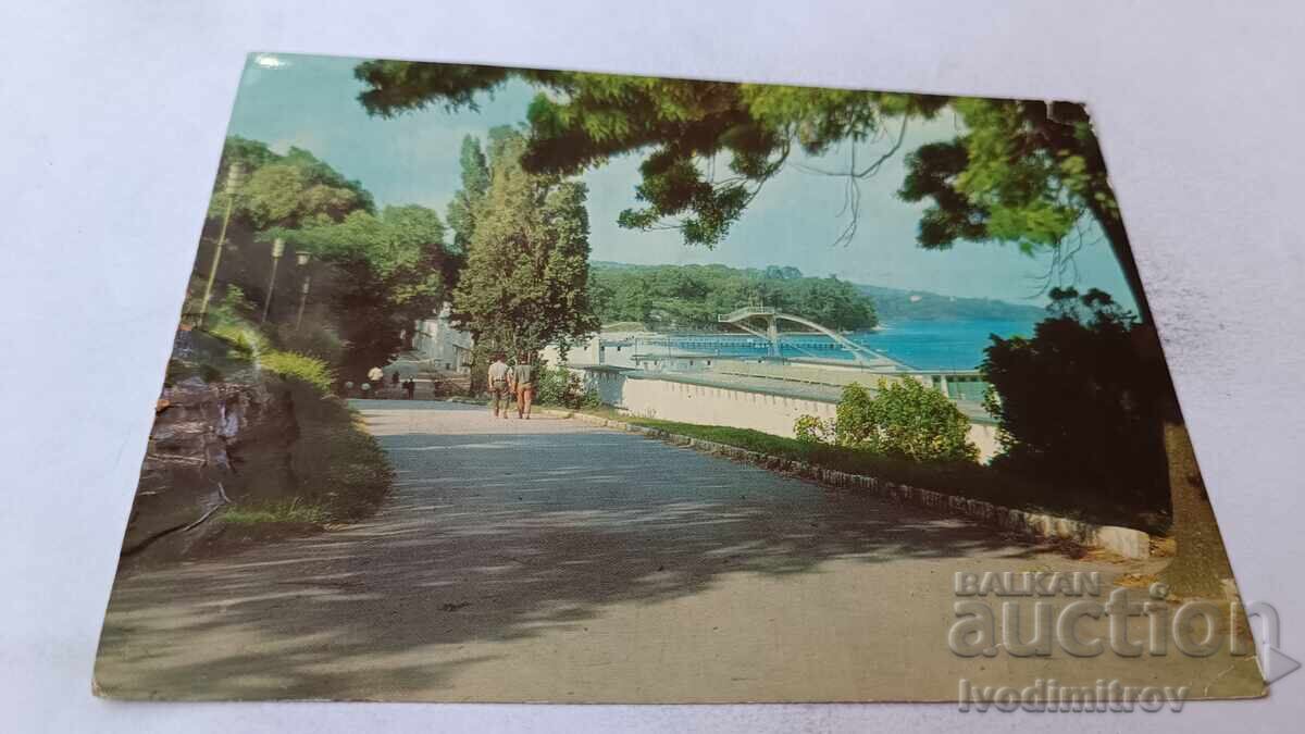Carte poștală Varna Grădina Mării 1967 Carte poștală Varna Grădina Mării 1967