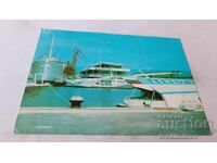 Postcard Varna Sea Station 1973
