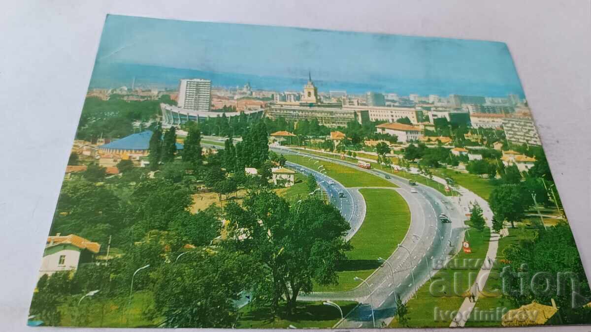 Ευχετήρια κάρτα Βάρνα Αυτοκινητόδρομος Βάρνα - Χρυσή Ακτή