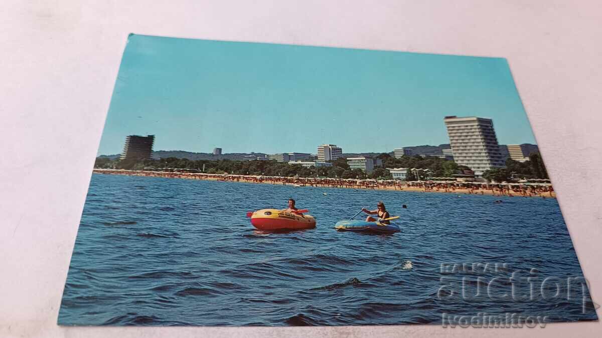 Пощенска картичка Златни пясъци Пощенска картичка Златни пясъци