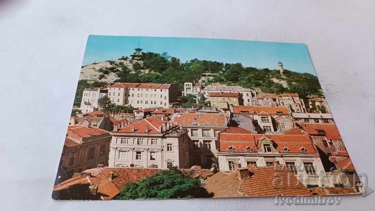 Пощенска картичка Пловдив Изглед от града Пощенска картичка Пловдив Изглед от града