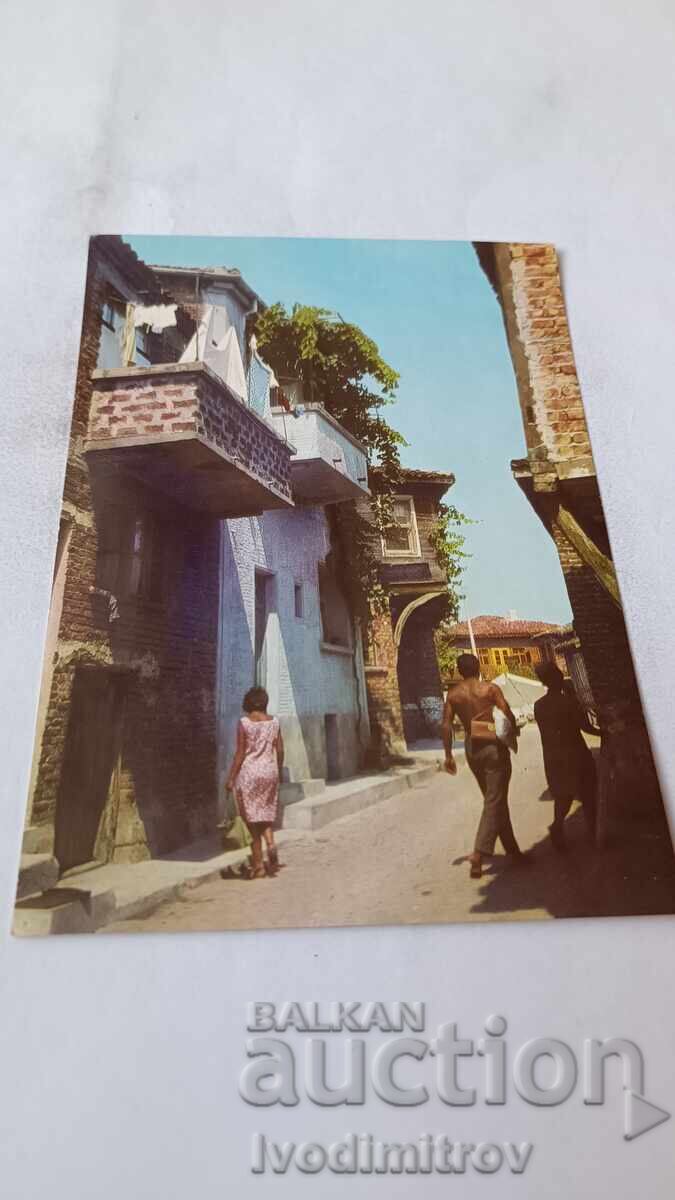 Пощенска картичка Созопол Изглед 1968 Пощенска картичка Созопол Изглед 1968