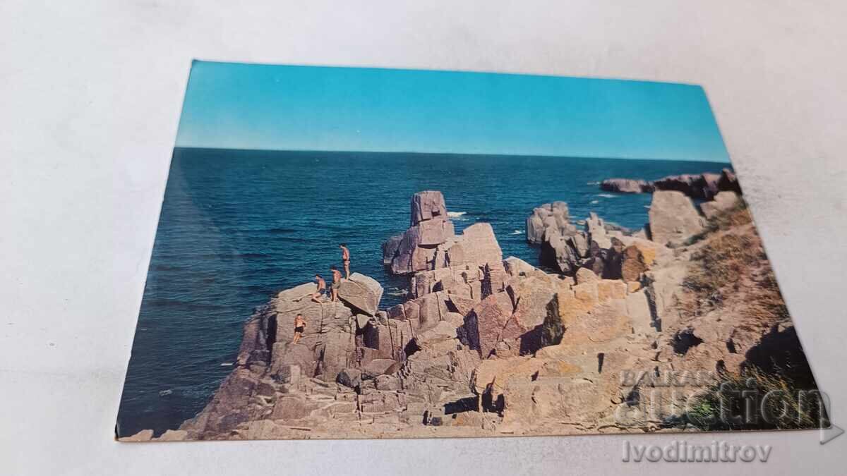 Postcard Sozopol Rocks Postcard Sozopol Rocks
