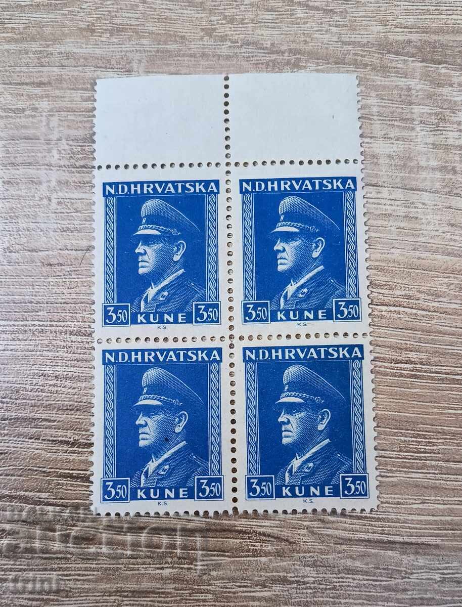 Κροατία 1943 Ante Pavelić MNH