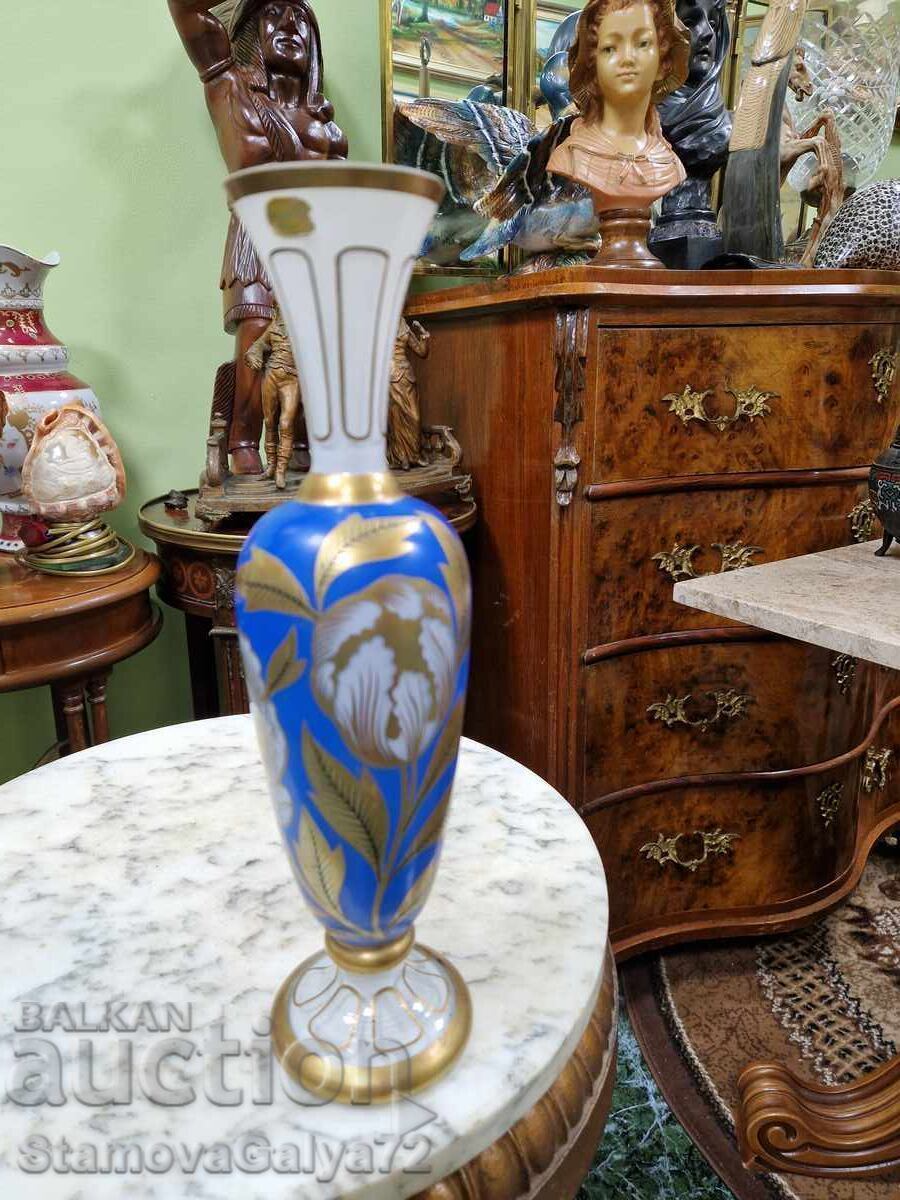 Auction  Wonderful Rare Antique Collectible Bohemia Vase