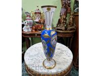 Vază antică de colecție rară, superbă, Boemia