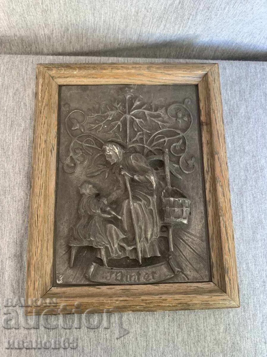 Tablou de cositor, Iarnă