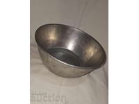 Стар бакърен меден съд тас купа