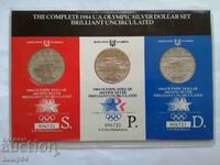 Dolar olimpic 1984 set